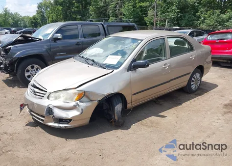 2004 Toyota Corolla Ce z USA, uszkodzony, nr VIN 2T1BR32E34C233147